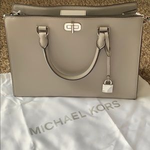 Grey MK purse